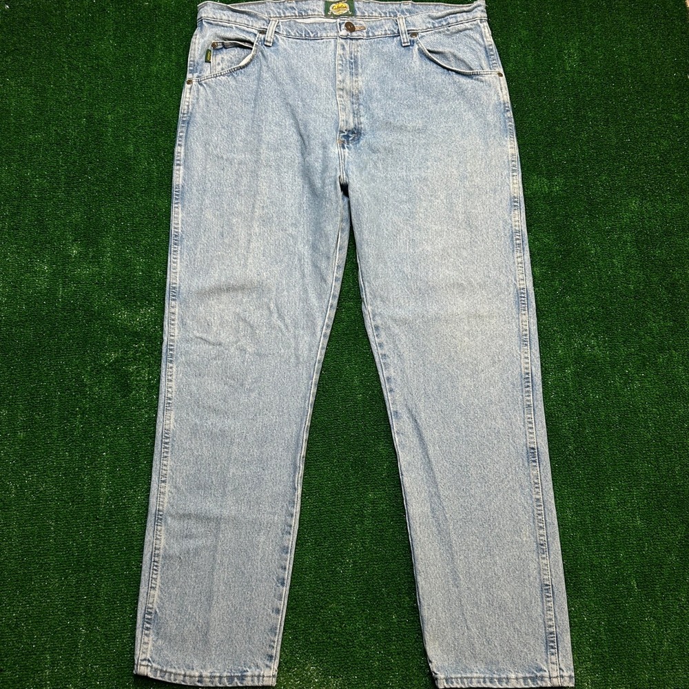 Vintage 90s Cabela's Rugged Outdoor Gear Jeans 42x40 Made in Mexico - Picture 2 of 11